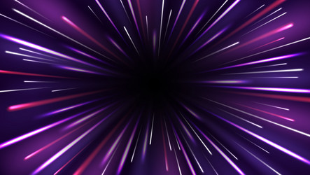 radial motion effect high speed light rays zoom vector image