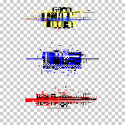 computer screen error templates digital vector image