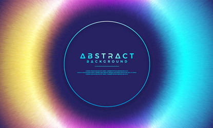 abstract dynamic modern circle background vector image
