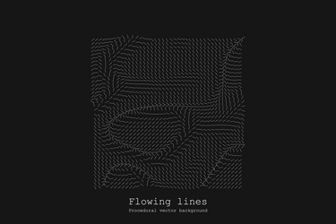 Abstract line matrix pattern noise flow dynamic vector