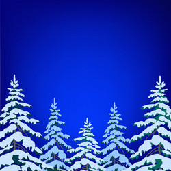 Winter background vector