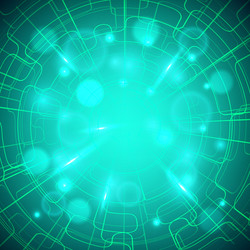 Abstract Tech Lines Background vector image