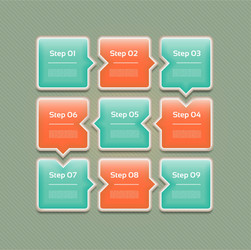 progress background product choice or version vector image