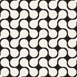 seamless pattern repeating geometric elements vector image