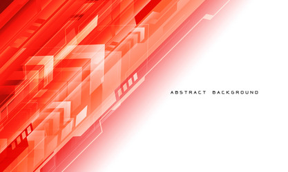 abstract red arrow cyber dynamic geometric vector image