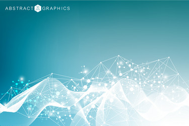 big data visualization background modern vector