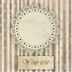 retro banner vector image