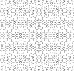 a seamless pattern - structure of neural network vector image