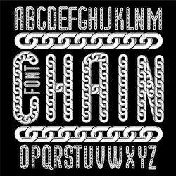condensed tall font trendy typescript can be used vector image