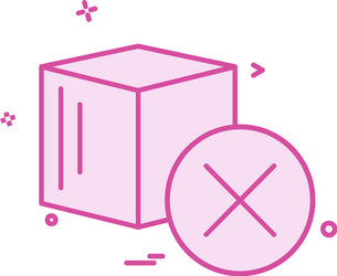 Cube icon design vector