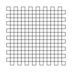 Black and white checkered squares background vector