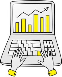 Computer program for analytics and statistics vector