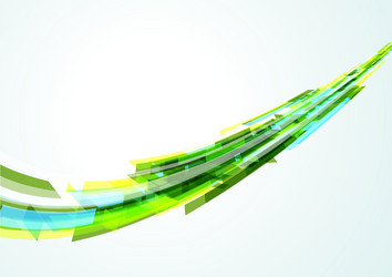 Geometric Wave Pattern vector image