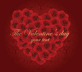 Red rose Royalty Free Vector Image - VectorStock