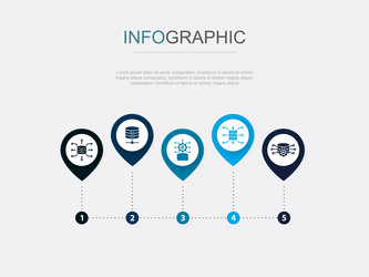 Data integration database scientist vector