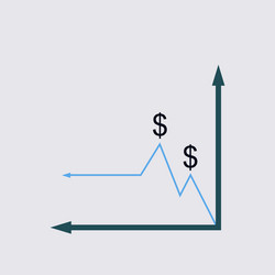 digital analytics concept data visualization vector