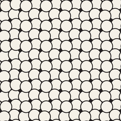 seamless pattern repeating geometric elements vector image
