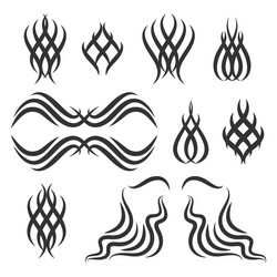 Tribal Ornament Set Vector Image