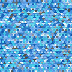 colored triangle seamless pattern background vector image