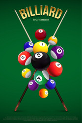 Billiard Royalty Free Vector Image - VectorStock