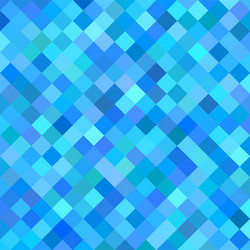 blue abstract diagonal square pattern background vector