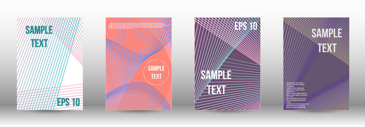 creative backgrounds with abstract gradient linear vector image