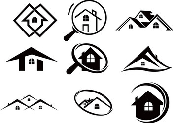 home house real estate vector