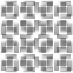 Grayscale abstract square pattern seamlessly vector