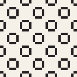 seamless pattern repeating geometric elements vector image