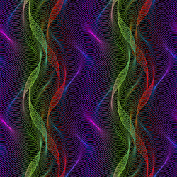 moire seamless pattern thin iridescent lines vector image