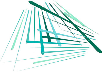 grid mesh with dynamic lines intersecting stripes vector image
