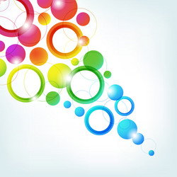 Abstract Bright Gradient Background vector image