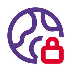 improving online security while browsing websites vector image
