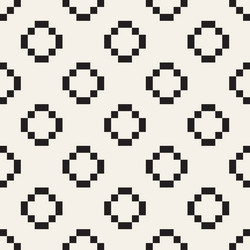 seamless pattern repeating geometric elements vector image