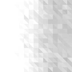 Triangular low poly mosaic abstract pattern vector