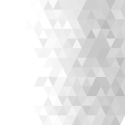 Triangular low poly mosaic abstract pattern vector