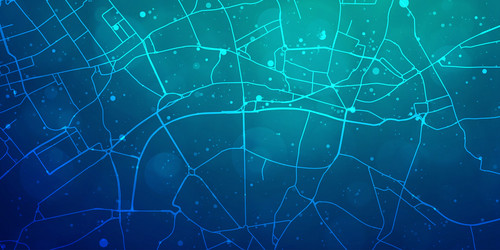 digital technology internet network speed connect vector image