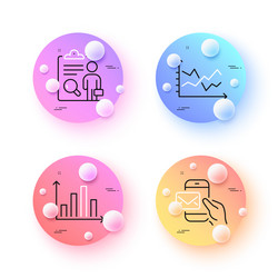 Inspect diagram graph and chart minimal vector