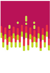 abstract colorful curve background design vector image