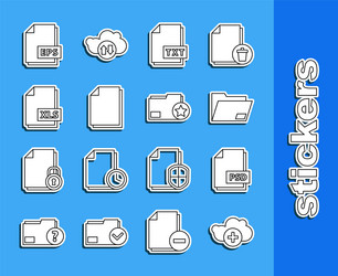 set line add cloud psd file document vector