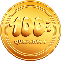 Gold button Royalty Free Vector Image - VectorStock