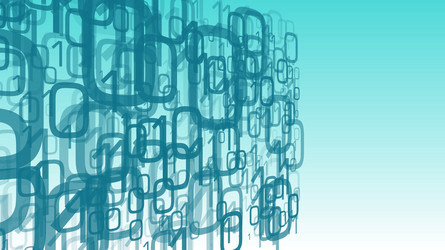 cyber security big data binary code computer cloud vector