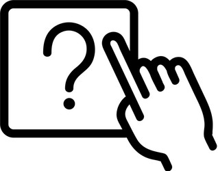 Questions and answers icon isolated vector