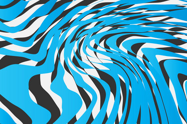 Twisted Color Lines Abstract Background vector image