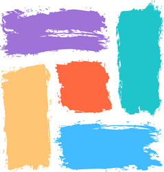 abstract background created using brush strokes vector image