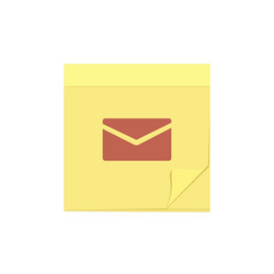 comment email mail message note task icon vector image