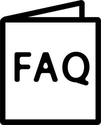 Questions and answers icon isolated vector