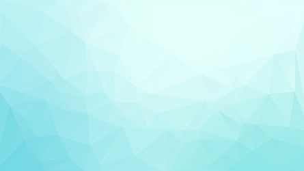 calm blue polygonal background triangular pattern vector image