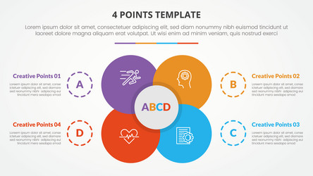 Hand drawn diagram template Royalty Free Vector Image