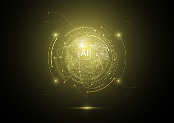abstract global network connection artificial vector image